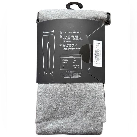 NWT – Simply Vera Vera Wang Women’s High Rise Leggings Gray, Plus Size 3X - Picture 3 of 5